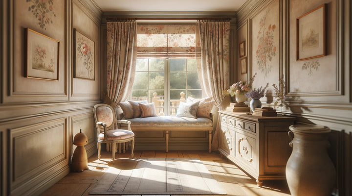 Provence Style Roman Blinds: Inspiration from the French Countryside