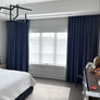Custom Roller Shade, Topen Style Shade, Shade with Top Down Bottom Up Effect, Privacy roller with an open upper portion, shades for windows