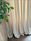 Custom made Velvet s-fold style drapery, Ripple fold curtains Zella, Velour curtains, drapery with snap tape, custom s-fold curtains
