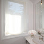 28''x36'' Custom Linen Relaxed Sheer Roman Shade "Utopia"