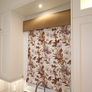Custom Roman Shade, Cotton Shade "Modesto", Flat Roman Shade, Custom Window Treatments, Shades with Chain Mechanism