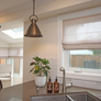 Relaxed Cordoba - 100% sheer linen shades, light and airy textured linen fabric, sheer - light filtering, 1” inside seams, lining with pockets and supporting rods at the back