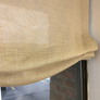 European Relaxed Cordoba- 100% sheer linen shades, light and airy textured linen fabric, sheer - light filtering, 3” double side hemming