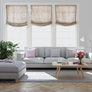 European Relaxed Shade Tuscany - 100% linen shades, medium weight fabric, opaque
