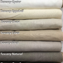 European Relaxed Shade Tuscany - 100% linen shades, medium weight fabric, opaque