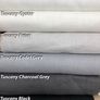 European Relaxed Shade Tuscany - 100% linen shades, medium weight fabric, opaque