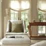 Sheer Roman Shade, European Relaxed "Natural Linen" , 100% linen sheer fabric, chain mechanism, Roman Shades, Custom Made Window Treatment