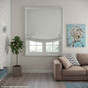 Custom Roman Shade "Hanover", Cotton Roman Shades, European Relaxed Roman Shade, Custom Window treatments