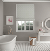 Custom Roman Shade "Hanover", Relaxed Roman Shade, Custom Window treatments