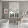 Custom Roman Shade, London shade Hanover, Tulip Shade with chain mechanism, Custom Window treatments, Roman shades for windows