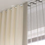 Traverse Rod, Ripple fold style hardware, available in 2 colours, custom sizes, 100% fullness, traverse curtain track, drapery track