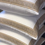 Custom Cushions | Cushions with Greek Key Trim | Custom Decorative Pillows | Decorative Cushions | Throw Pillows | Art Deco Style