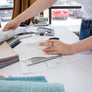 Pleated Sheer Linen, Drapery “Shannon”, Window Sheers, Linen Sheer Curtains, Custom Sheer Drapery panels, Window treatment