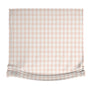 Swedish Linen Check, Scalamandré fabric, Roman Shades for Windows, Luxury European Relaxed Shades, 100% linen roman shades, chain mechanism