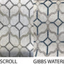 Tulip shade "Gibbs", Custom Roman Shade, London Shade, Cotton Roman Shade, Roman Shades for windows, Custom Window treatments
