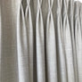 Custom Drapery panels, Double Pleat Style Curtains, Pinch Pleated, solid coloured drapes, Drapery Panels No Lining, Custom length