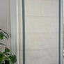 Custom Relaxed Roman Shade with 1" Border, 2" inset | Chain Mechanism | Custom Window Treatments with Light Filtering or Blackout Lining