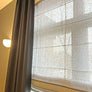 Custom Sheer Roman Shades, Shannon Relaxed Roman Shades, shades with chain mechanism, window treatments, Linen Blend Shades, Made to Order