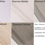 Custom Sheer Roman Shades, Shannon Relaxed Roman Shades, shades with chain mechanism, window treatments, Linen Blend Shades, Made to Order