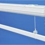 Custom Relaxed Roman Shades, Linen Utopia (100% sheer linen), Sheer Linen Roman Shade with decorative trim CE55