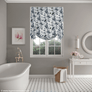 Custom Roman Shade, London shade Modesto, Custom Window treatments, Roman shades with Chain Mechanism