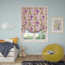 Custom Roman Shade, London shade Modesto, Custom Window treatments, Roman shades with Chain Mechanism
