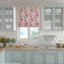 Custom Roman Shade, Cotton Shade "Modesto", Flat Roman Shade, Custom Window Treatments, Shades with Chain Mechanism