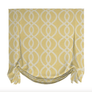 Custom Roman Shade "Palisades", London Roman Shade , Custom Window treatments