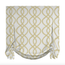 Custom Roman Shade "Palisades", London Roman Shade , Custom Window treatments