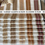 Relaxed Roman Shades "Tuscany Oyster with Decorative Trim", 100% linen roman shade with chain mechanism, custom shades, window treatments