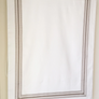 Relaxed Roman Shade, Custom roman shade, Decorative trim #922, roman shade with chain mechanism, Roman Shades for windows, window treatments