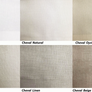 Custom Roman Shade, Flat Roman Shade Unique borders, roman shade with chain mechanism, Roman Shades for Windows, Window Treatments