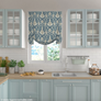 Custom Roman Shade from Vista, London Roman Shade with Chain Mechanism, Custom Window treatments