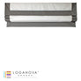 Custom Relaxed Roman Shade Chevalle Range With Valance