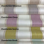 Custom Flat Roman Shade "Chamberlain"