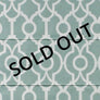 TOP DOWN BOTTOM UP GEOMETRIC PATTERN ROMAN SHADE