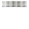 GOTHIC GREY STRIPED TOP DOWN BOTTOM UP ROMAN SHADE
