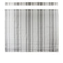 GOTHIC GREY STRIPED TOP DOWN BOTTOM UP ROMAN SHADE