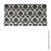 Bold Black & White Traditional Pattern Roman Shade