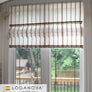 Flat Roman Shade "Myles-Parchment"