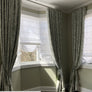 Roman Shade "Nottingham Palace White"