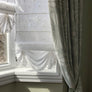 Roman Shade "Nottingham Palace White"