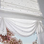 Roman Shade "Nottingham Palace White"