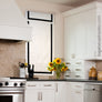 Faux Linen Roman Shades