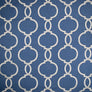 TOP DOWN BOTTOM UP GEOMETRIC PATTERN ROMAN SHADE