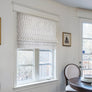 Bamburg Geometric Pattern 4 Colours Flat Roman Shade