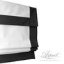 Custom Relaxed Roman Shade Chevalle Range With Valance