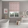 Custom Cascade Roman Shade "Palisades"