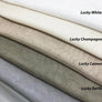 Sheer Roman Shade "White sheer linen" with chain mechanism, Faux sheer Linen Roman Shades, custom made roman shades for French doors