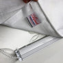 Sheer Roman Shade "White sheer linen" with chain mechanism, Faux sheer Linen Roman Shades, custom made roman shades for French doors
